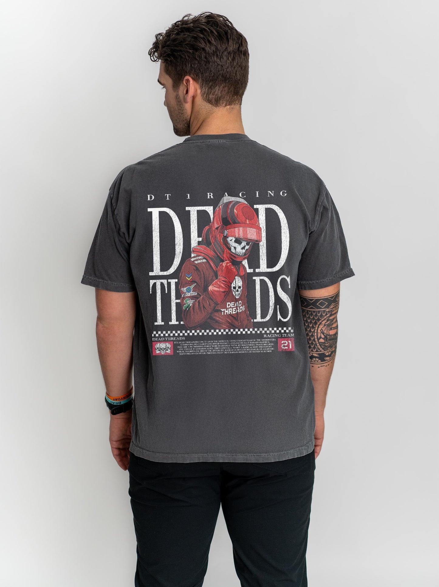 DT 1 RACING - “DT ESSENTIAL" PREMIUM T-SHIRT – T-Shirt – Dead Threads Apparel