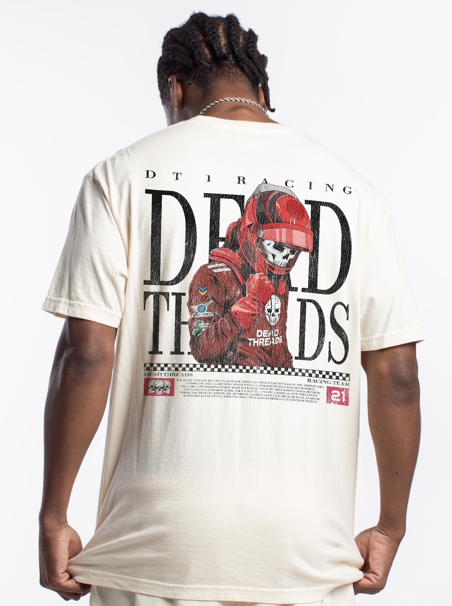 DT 1 RACING - “DT ESSENTIAL" PREMIUM T-SHIRT – T-Shirt – Dead Threads Apparel
