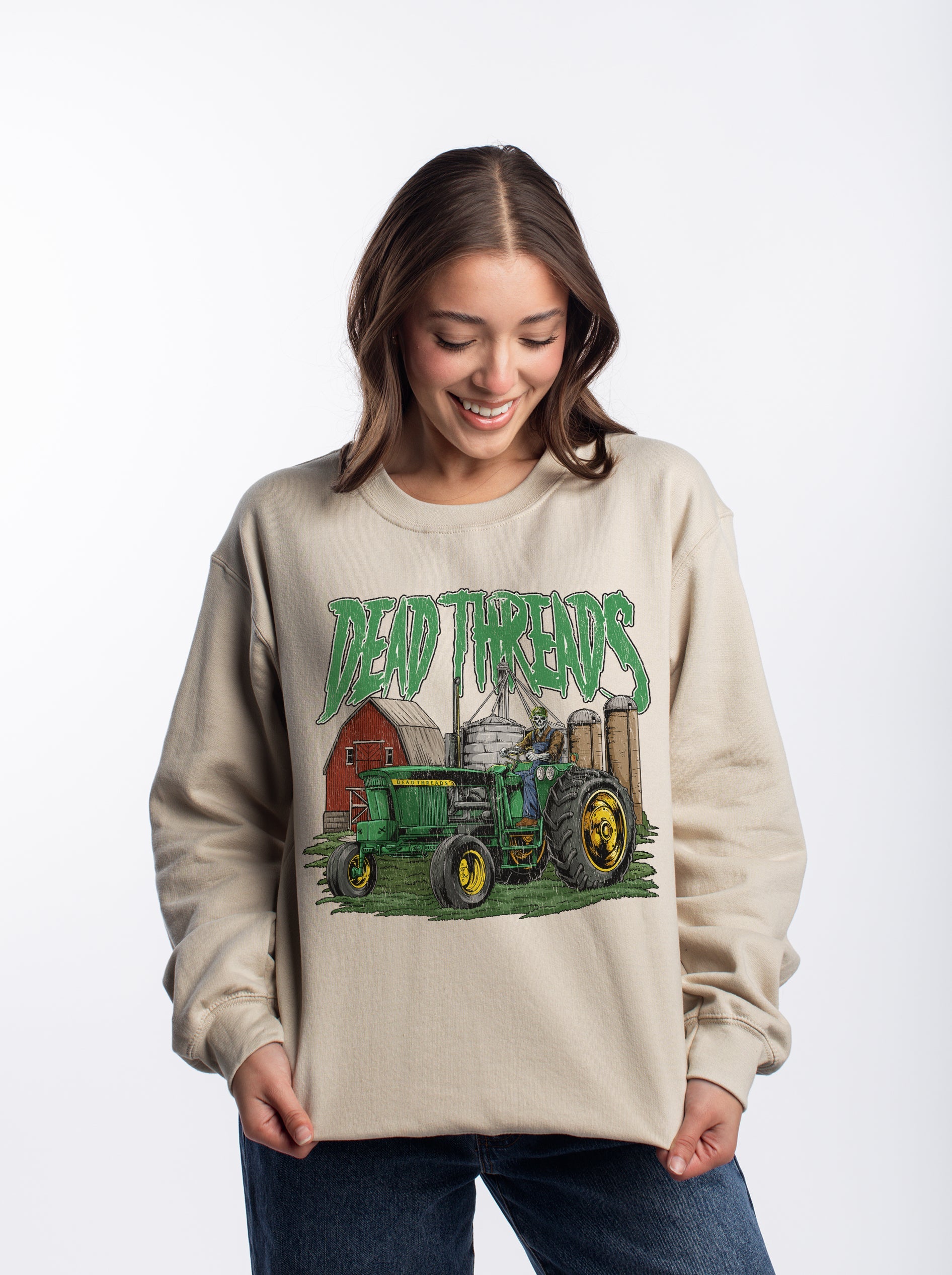 DT FARMS CREWNECK SWEATSHIRT – Sweatshirt – Dead Threads Apparel