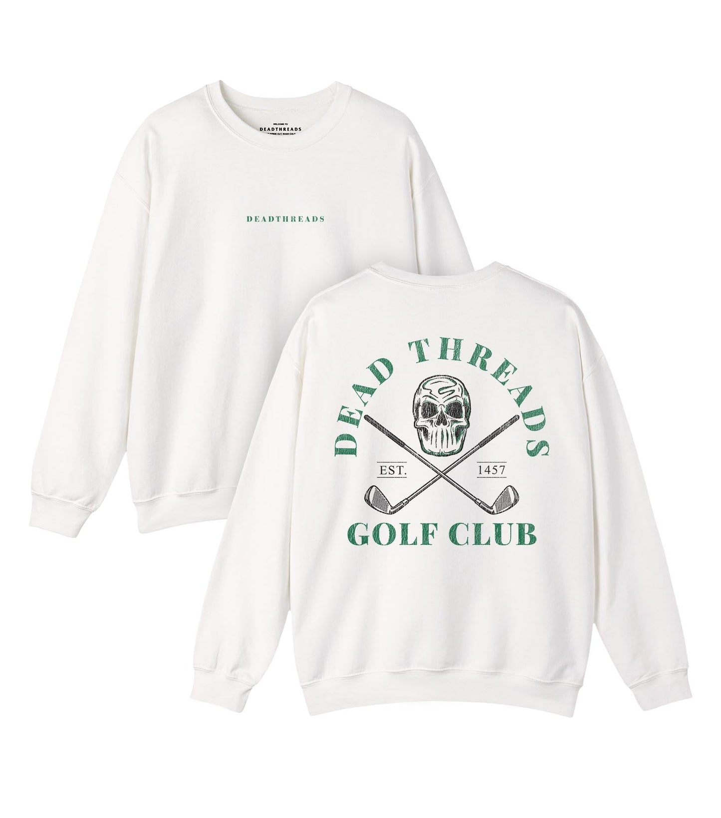 DT GOLF CLUB - “DT ESSENTIAL" CREWNECK SWEATSHIRT – Sweatshirt – Dead Threads Apparel