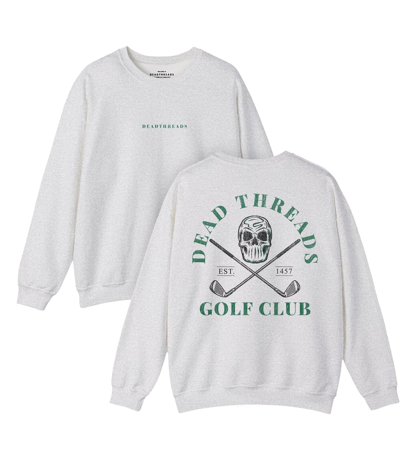DT GOLF CLUB - “DT ESSENTIAL" CREWNECK SWEATSHIRT – Sweatshirt – Dead Threads Apparel