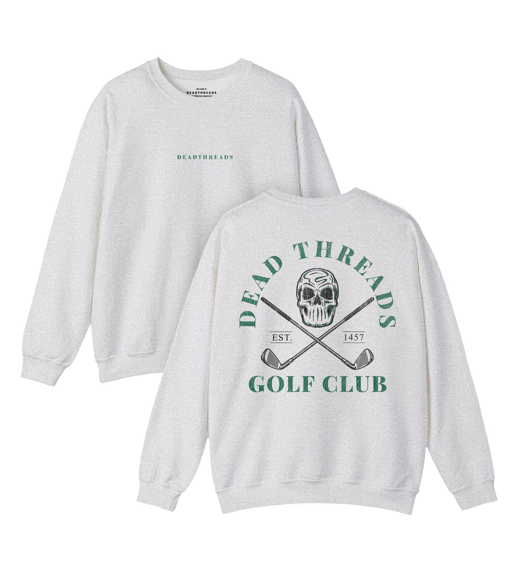 DT GOLF CLUB - “DT ESSENTIAL" CREWNECK SWEATSHIRT – Sweatshirt – Dead Threads Apparel
