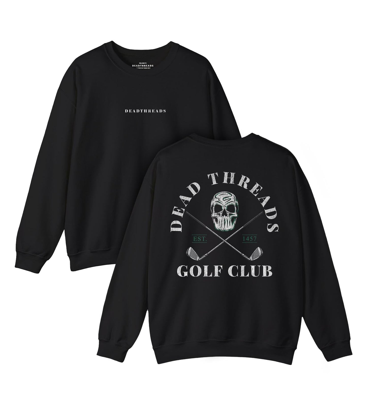 DT GOLF CLUB - “DT ESSENTIAL" CREWNECK SWEATSHIRT – Sweatshirt – Dead Threads Apparel