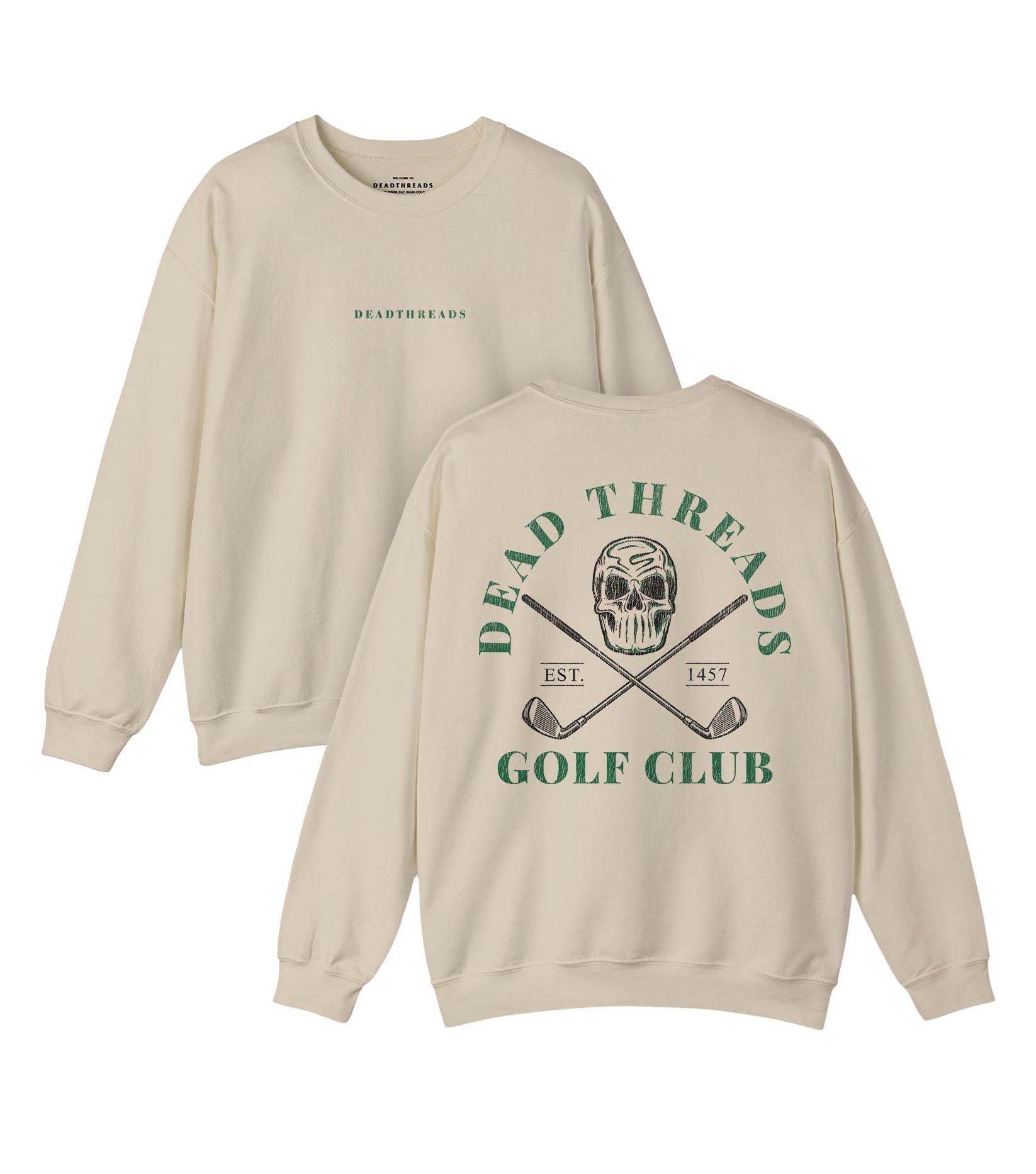 DT GOLF CLUB - “DT ESSENTIAL" CREWNECK SWEATSHIRT – Sweatshirt – Dead Threads Apparel