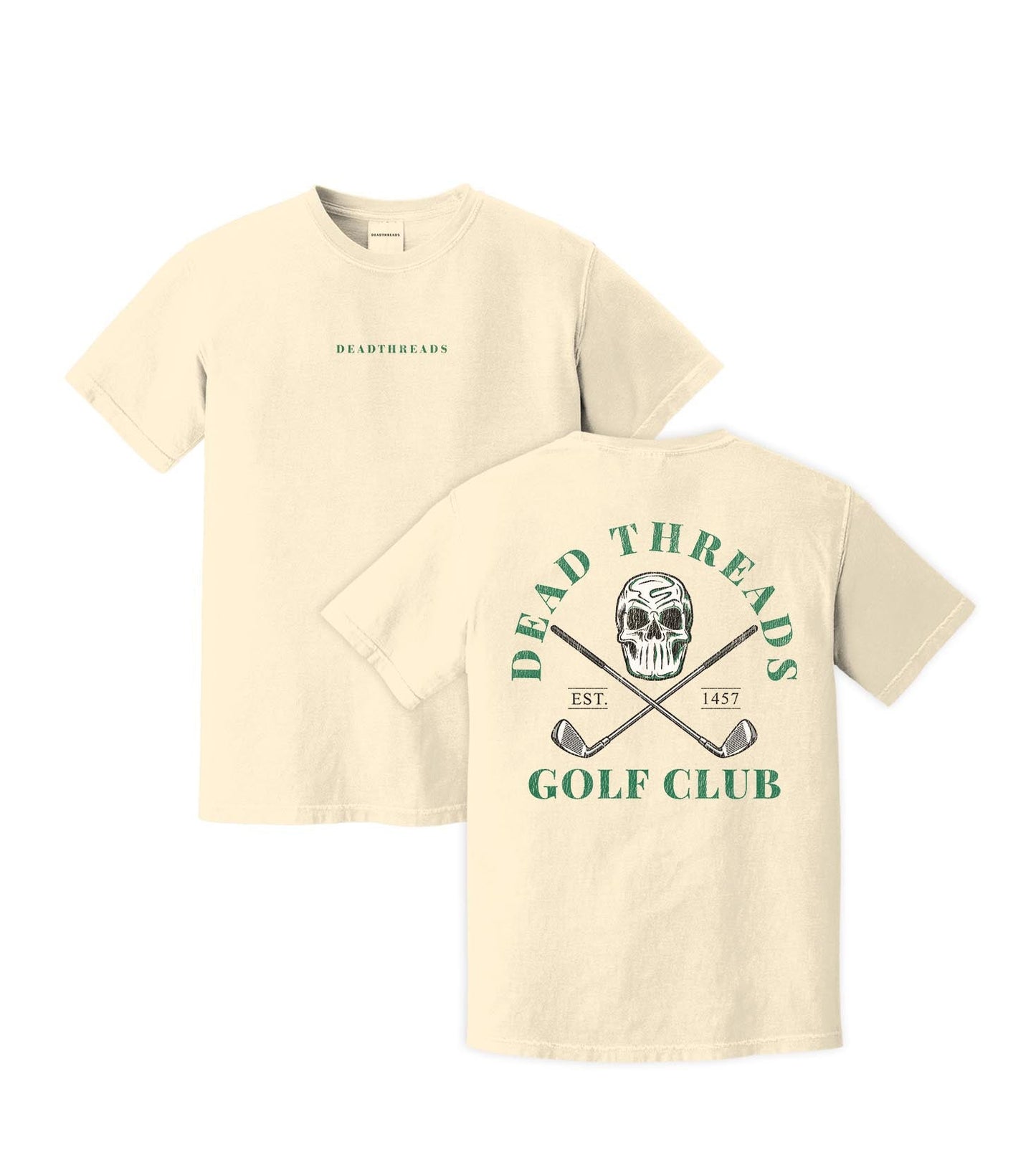 DT GOLF CLUB - “DT ESSENTIAL" PREMIUM T - SHIRT – T-Shirt – Dead Threads Apparel