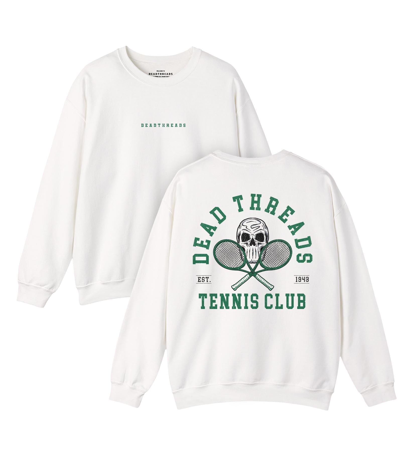DT TENNIS CLUB - “DT ESSENTIAL" CREWNECK SWEATSHIRT – Sweatshirt – Dead Threads Apparel