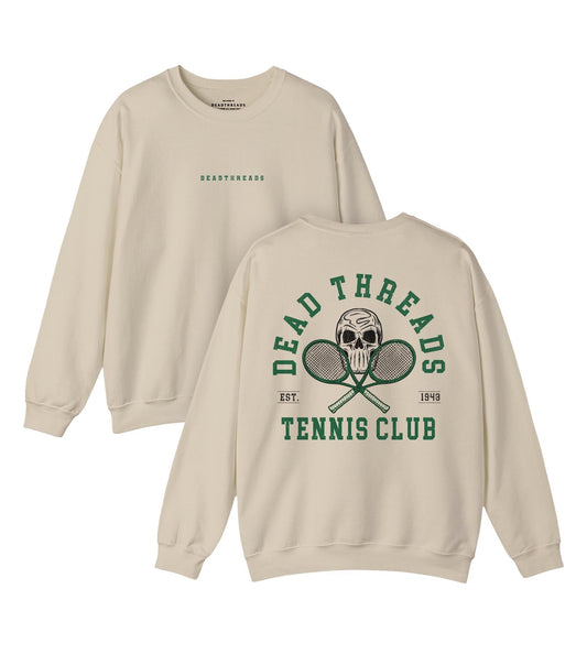 DT TENNIS CLUB - “DT ESSENTIAL" CREWNECK SWEATSHIRT – Sweatshirt – Dead Threads Apparel
