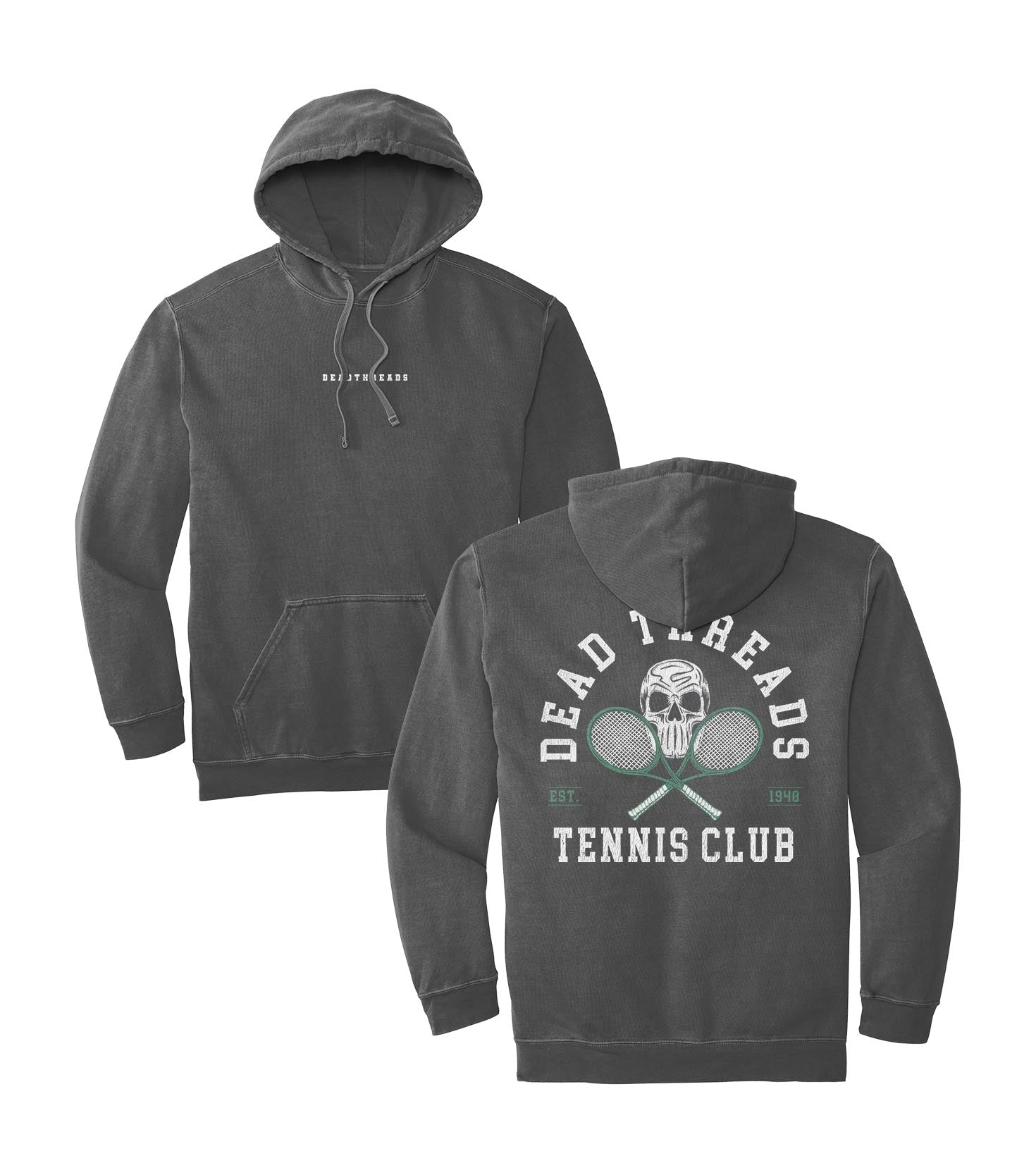 DT TENNIS CLUB - “DT ESSENTIAL" HOODIE – Hoodie – Dead Threads Apparel