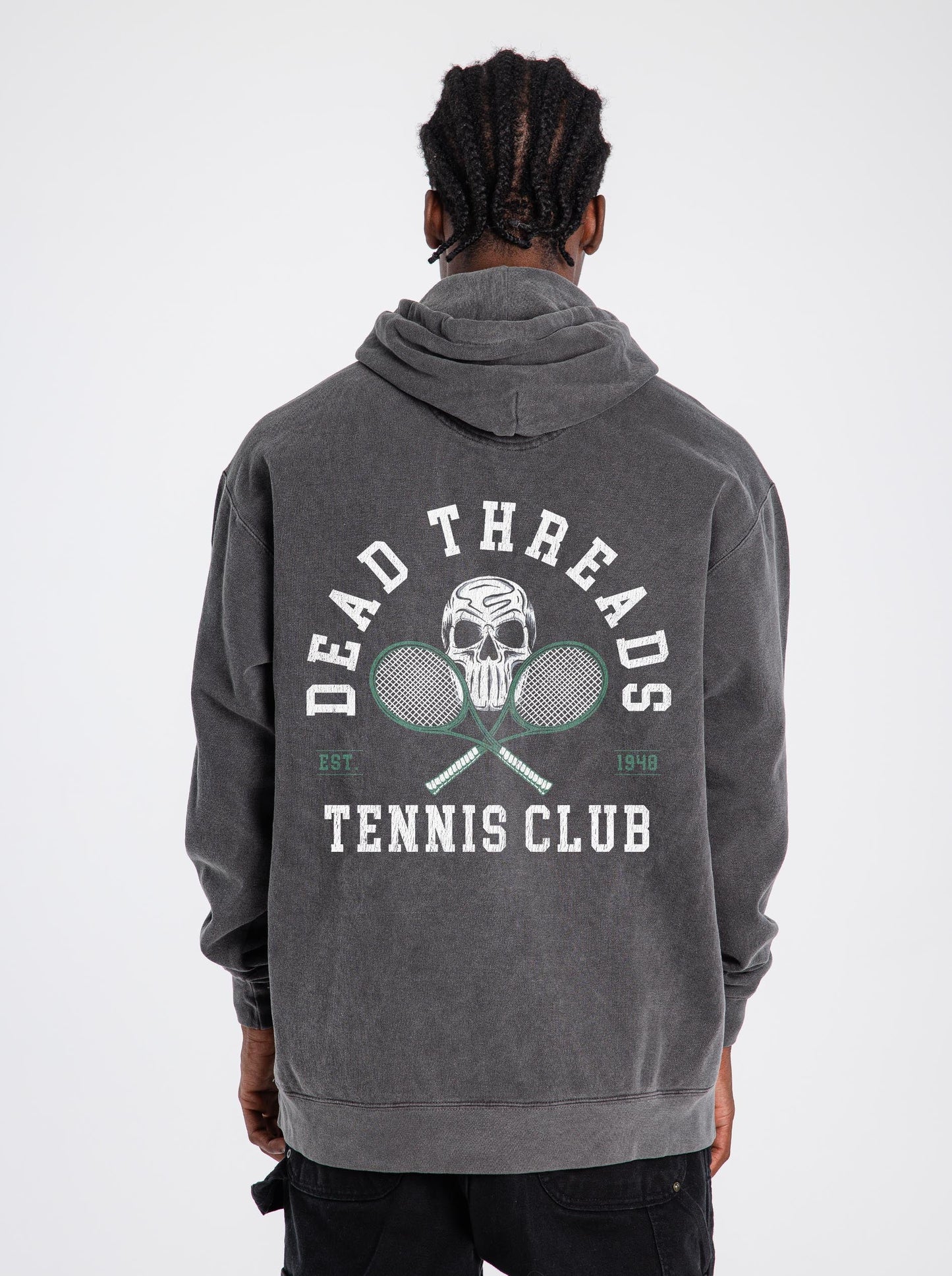 DT TENNIS CLUB - “DT ESSENTIAL" HOODIE – Hoodie – Dead Threads Apparel