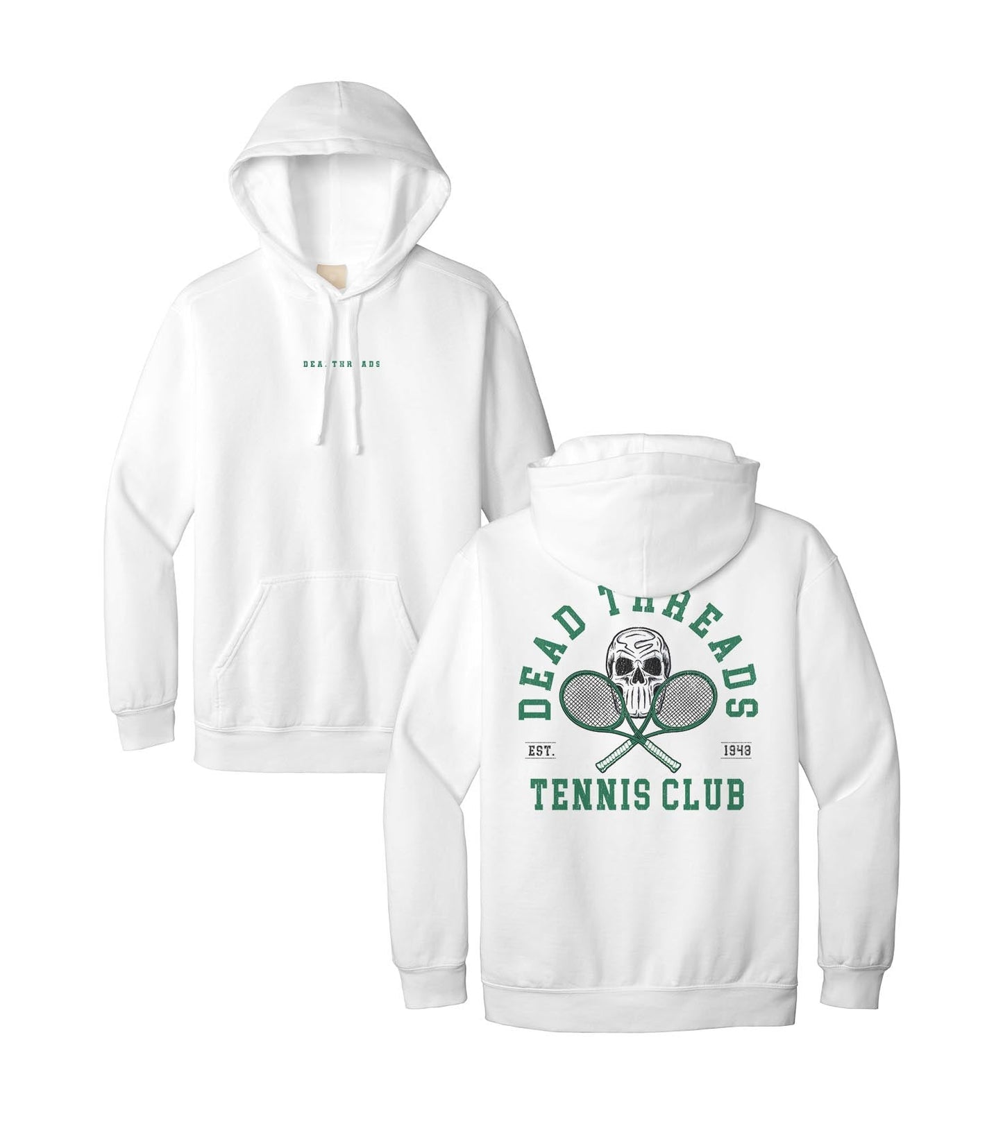 DT TENNIS CLUB - “DT ESSENTIAL" HOODIE – Hoodie – Dead Threads Apparel