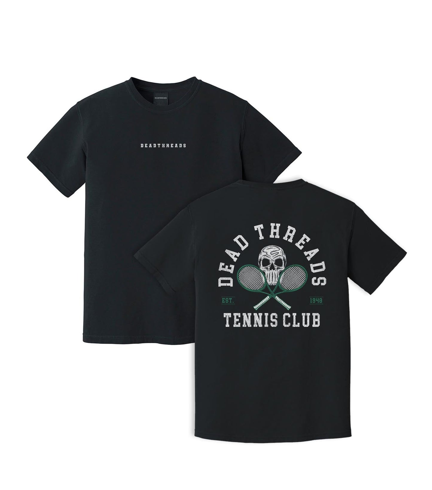 DT TENNIS CLUB - “DT ESSENTIAL" PREMIUM T - SHIRT – T-Shirt – Dead Threads Apparel