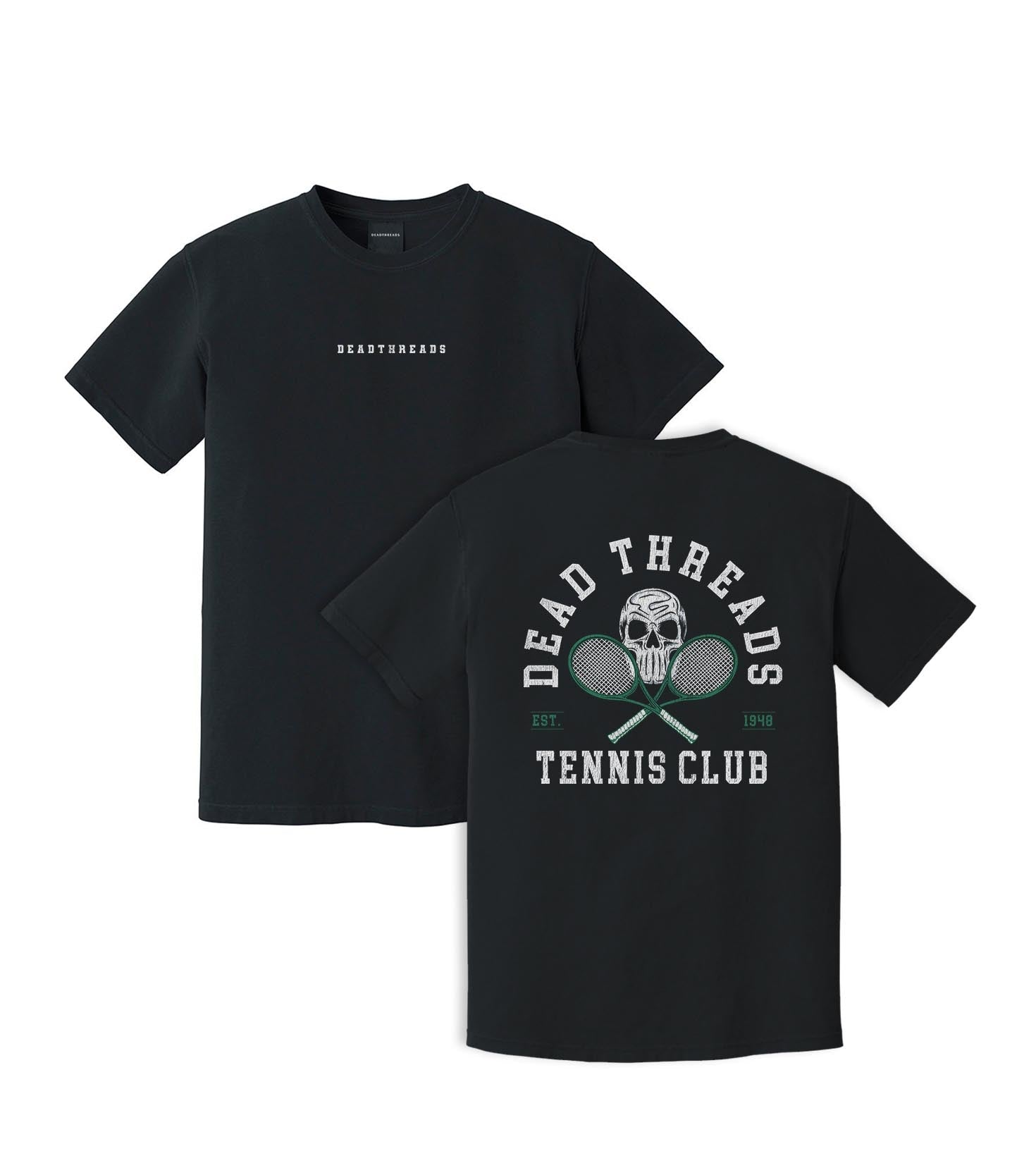 DT TENNIS CLUB - “DT ESSENTIAL" PREMIUM T - SHIRT – T-Shirt – Dead Threads Apparel