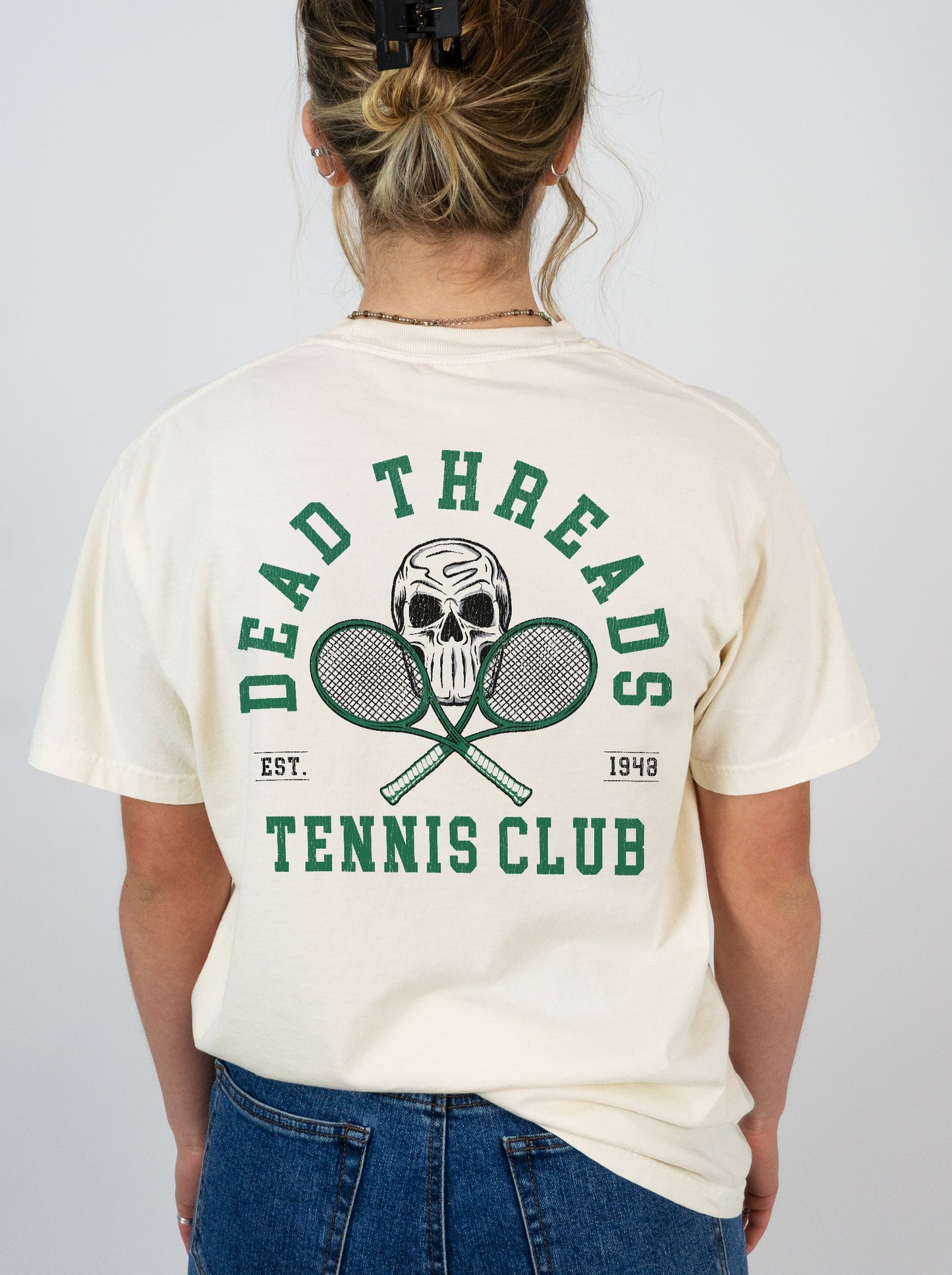 DT TENNIS CLUB - “DT ESSENTIAL" PREMIUM T - SHIRT – T-Shirt – Dead Threads Apparel