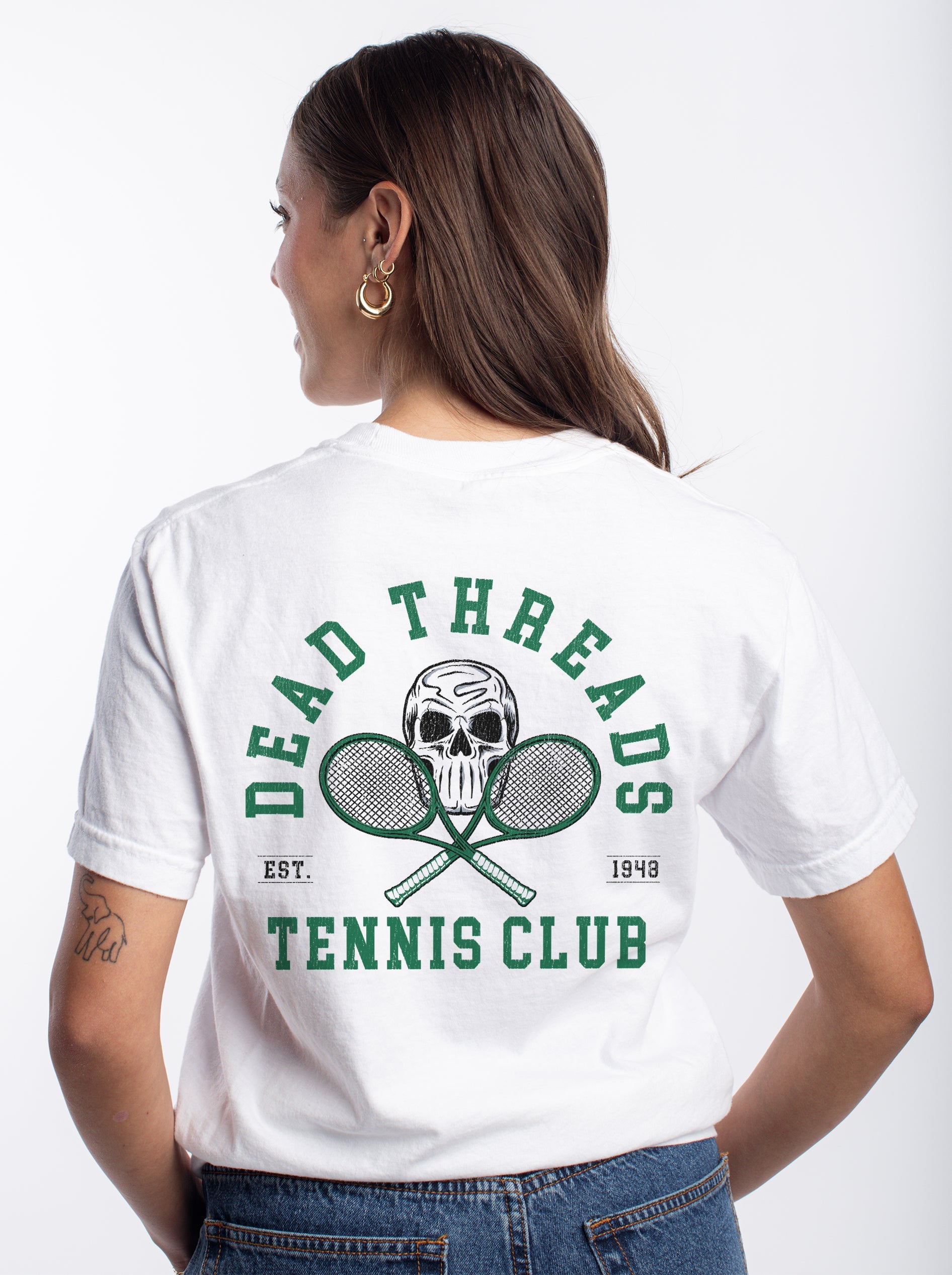 DT TENNIS CLUB - “DT ESSENTIAL" PREMIUM T - SHIRT – T-Shirt – Dead Threads Apparel