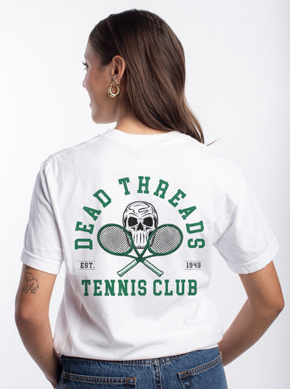 DT TENNIS CLUB - “DT ESSENTIAL" PREMIUM T - SHIRT – T-Shirt – Dead Threads Apparel