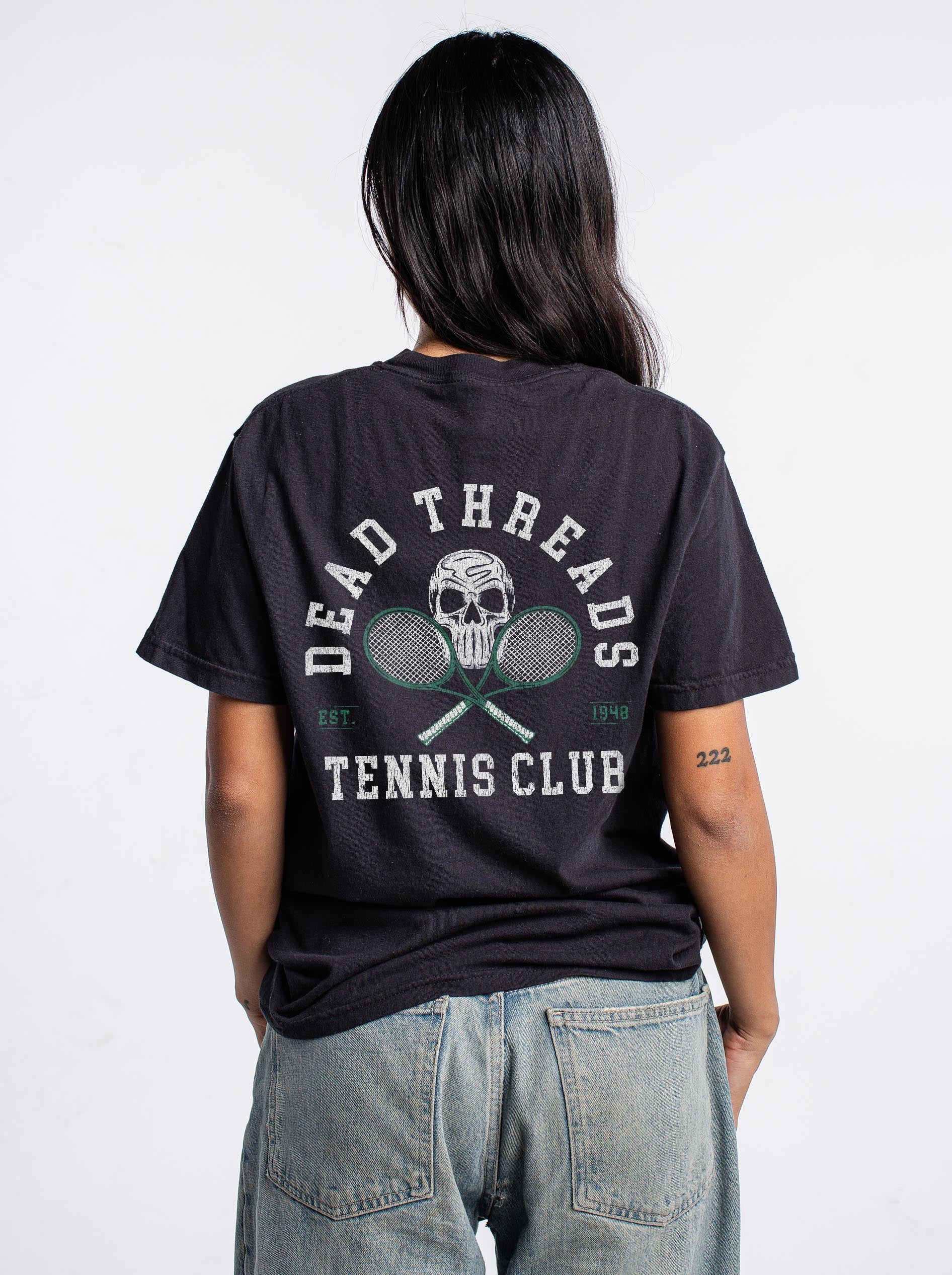 DT TENNIS CLUB - “DT ESSENTIAL" PREMIUM T - SHIRT – T-Shirt – Dead Threads Apparel