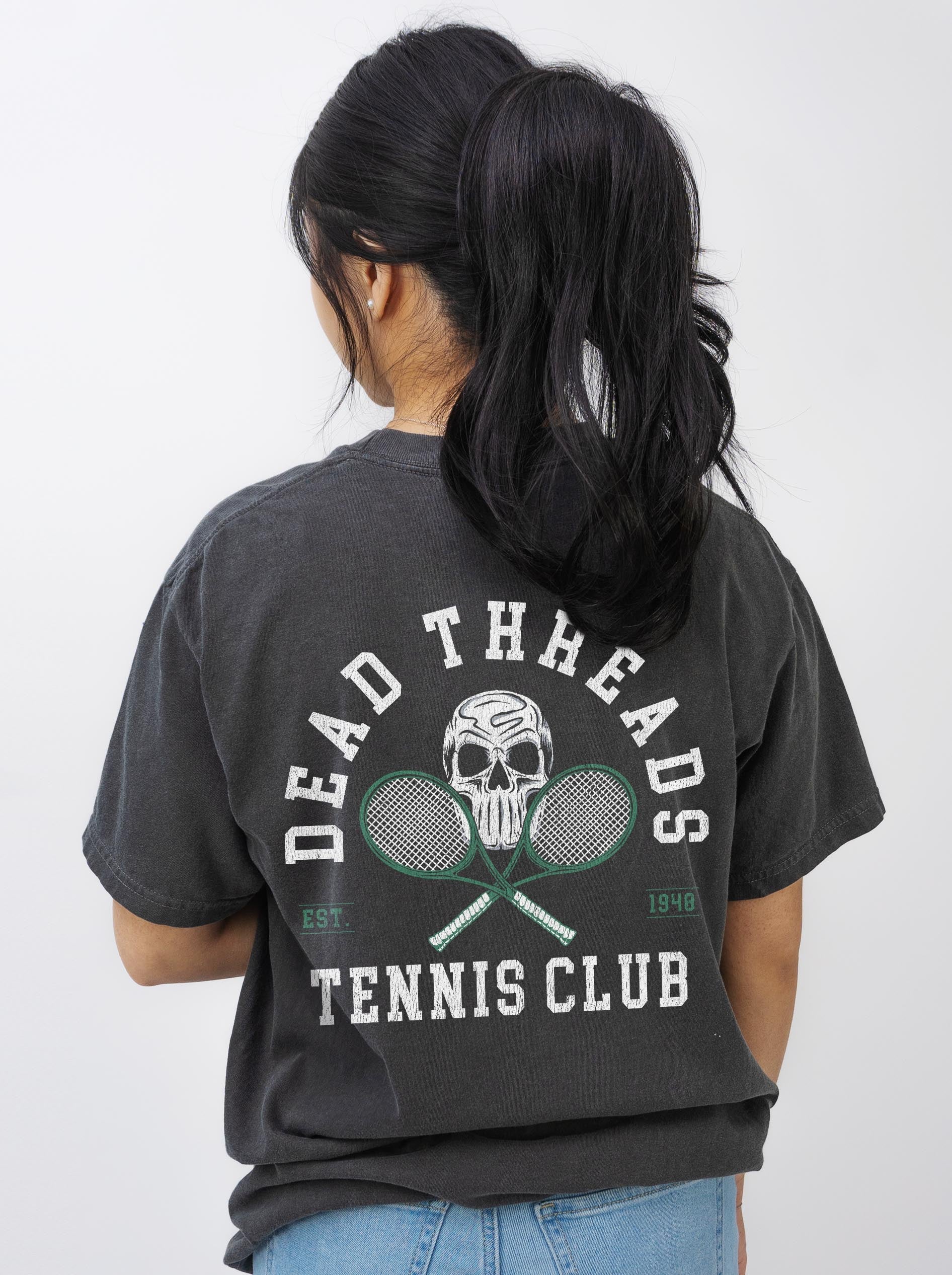 DT TENNIS CLUB - “DT ESSENTIAL" PREMIUM T - SHIRT – T-Shirt – Dead Threads Apparel