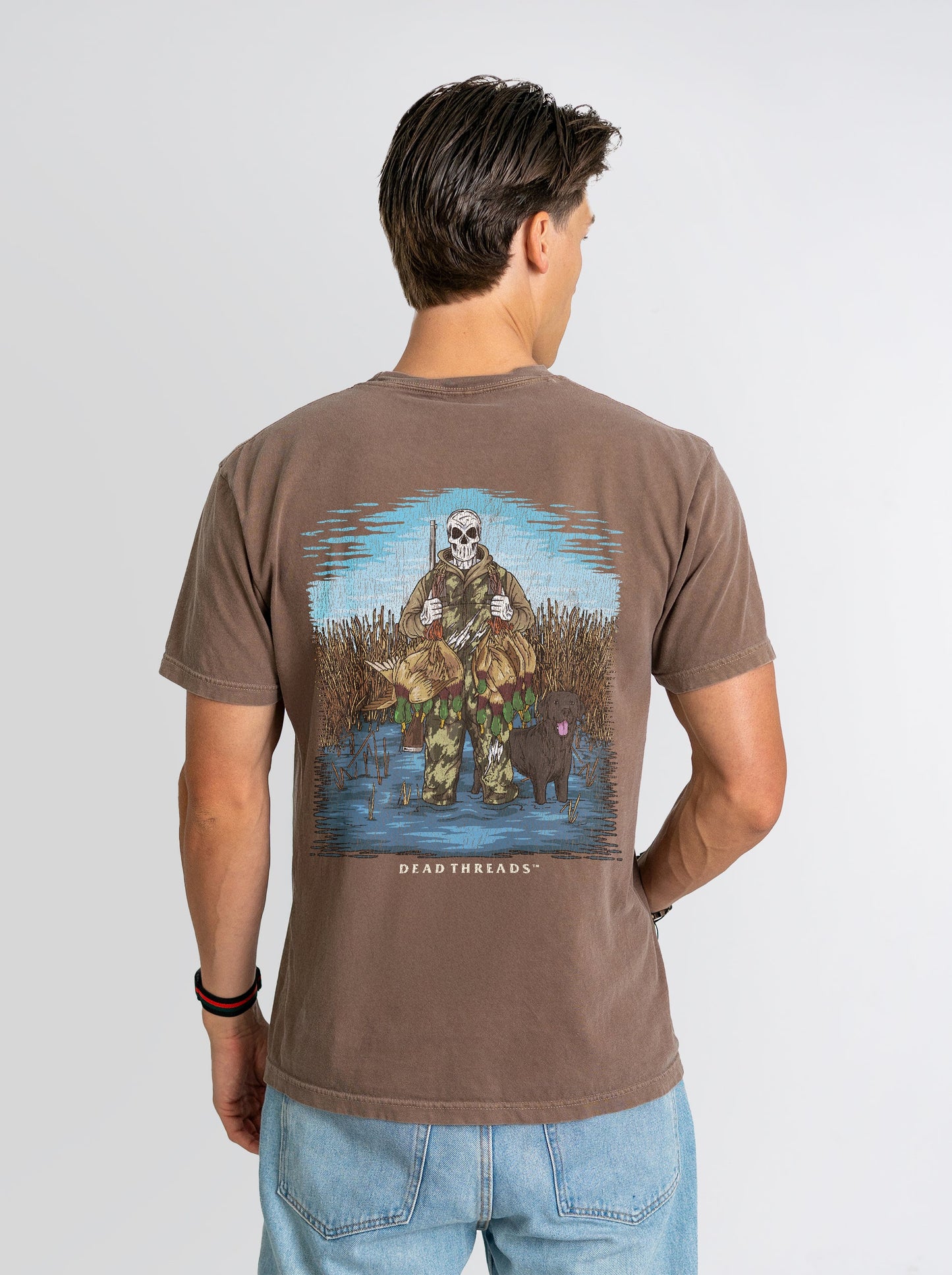 DUCK HUNTIN’ BLACK LAB - “DT ESSENTIAL" PREMIUM T - SHIRT – T-Shirt – Dead Threads Apparel