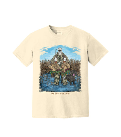 DUCK HUNTIN’ BLACK LAB – T-Shirt – Dead Threads Apparel