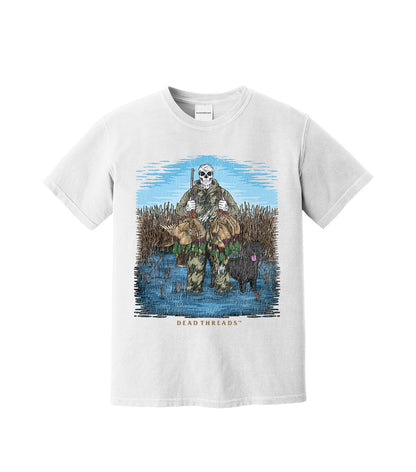 DUCK HUNTIN’ BLACK LAB – T-Shirt – Dead Threads Apparel