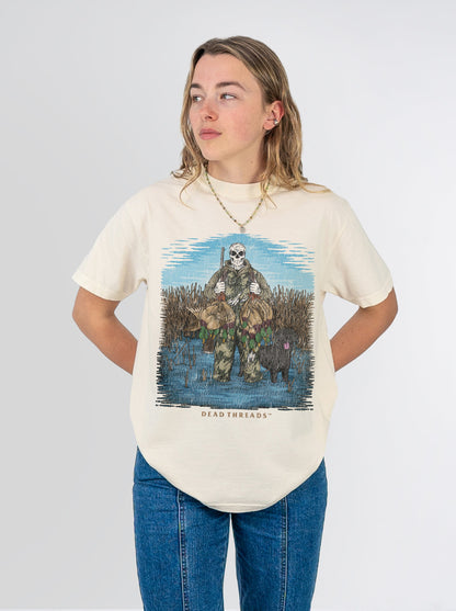 DUCK HUNTIN’ BLACK LAB – T-Shirt – Dead Threads Apparel