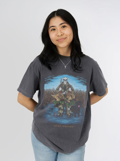 DUCK HUNTIN’ BLACK LAB – T-Shirt – Dead Threads Apparel
