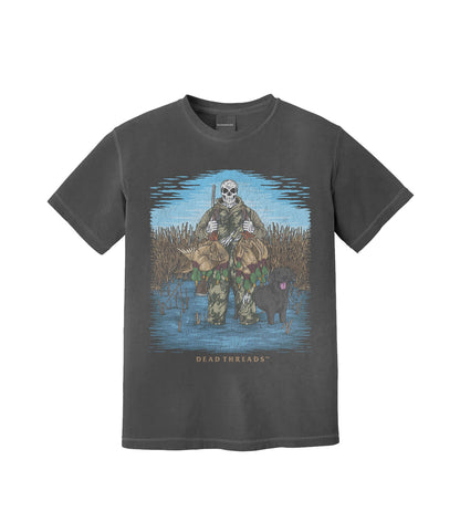DUCK HUNTIN’ BLACK LAB – T-Shirt – Dead Threads Apparel