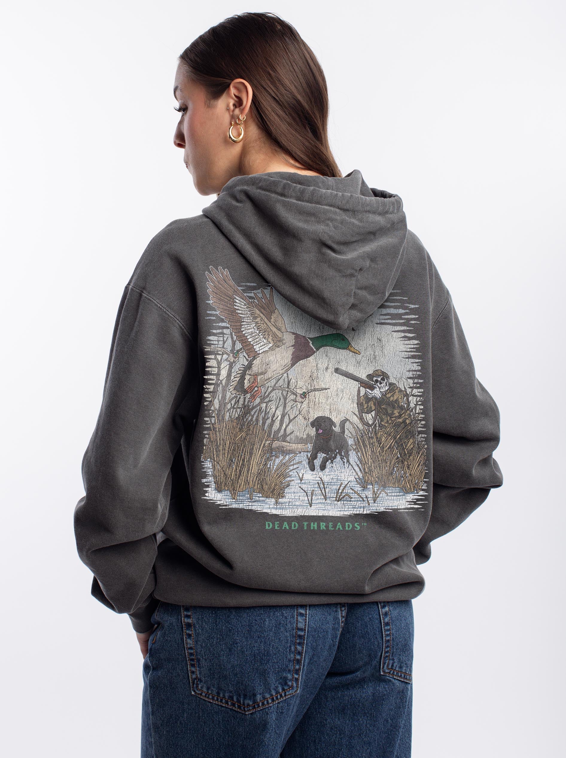 DUCK HUNTIN’ v2 - “DT ESSENTIAL" HOODIE – Hoodie – Dead Threads Apparel