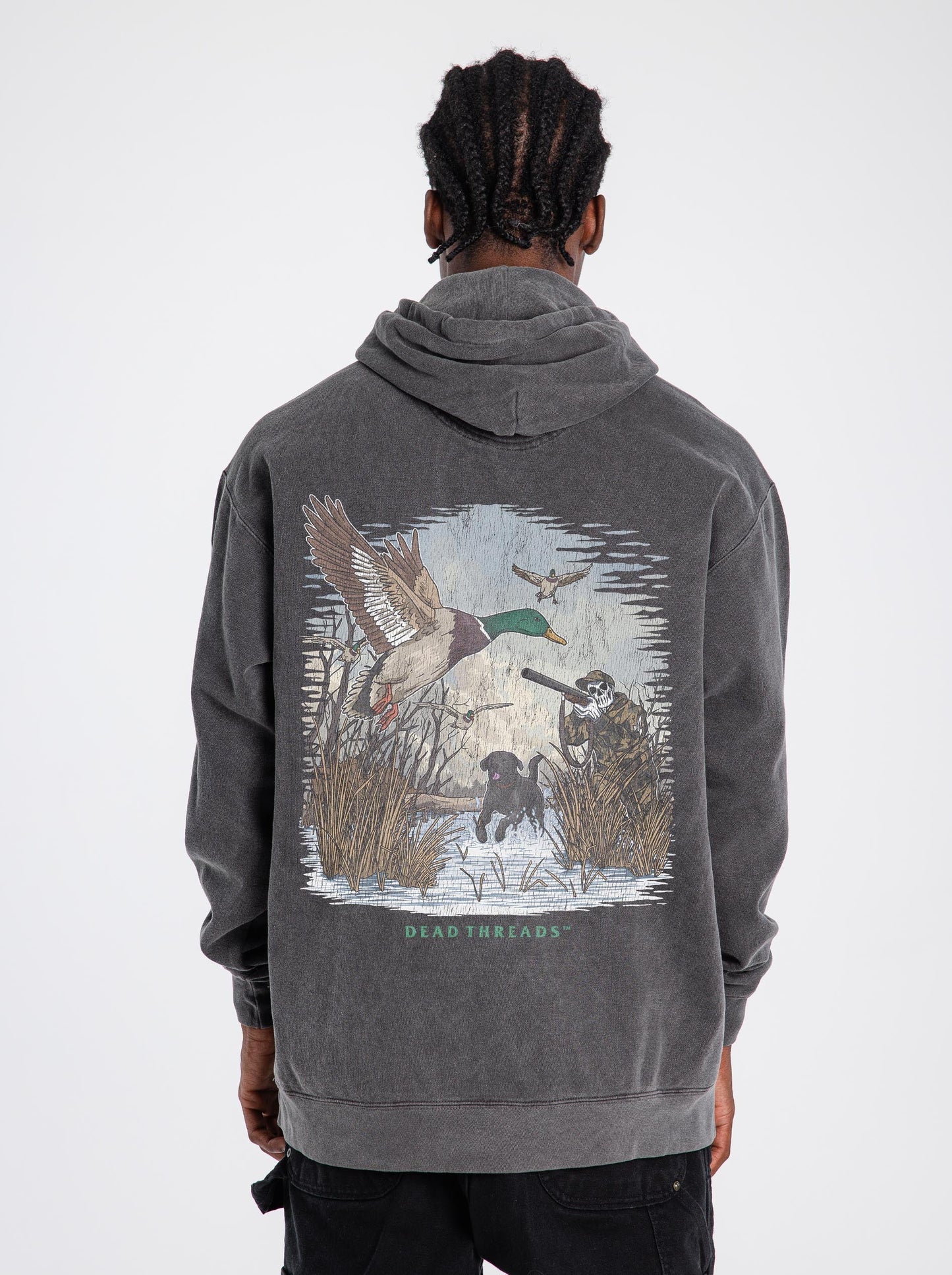 DUCK HUNTIN’ v2 - “DT ESSENTIAL" HOODIE – Hoodie – Dead Threads Apparel