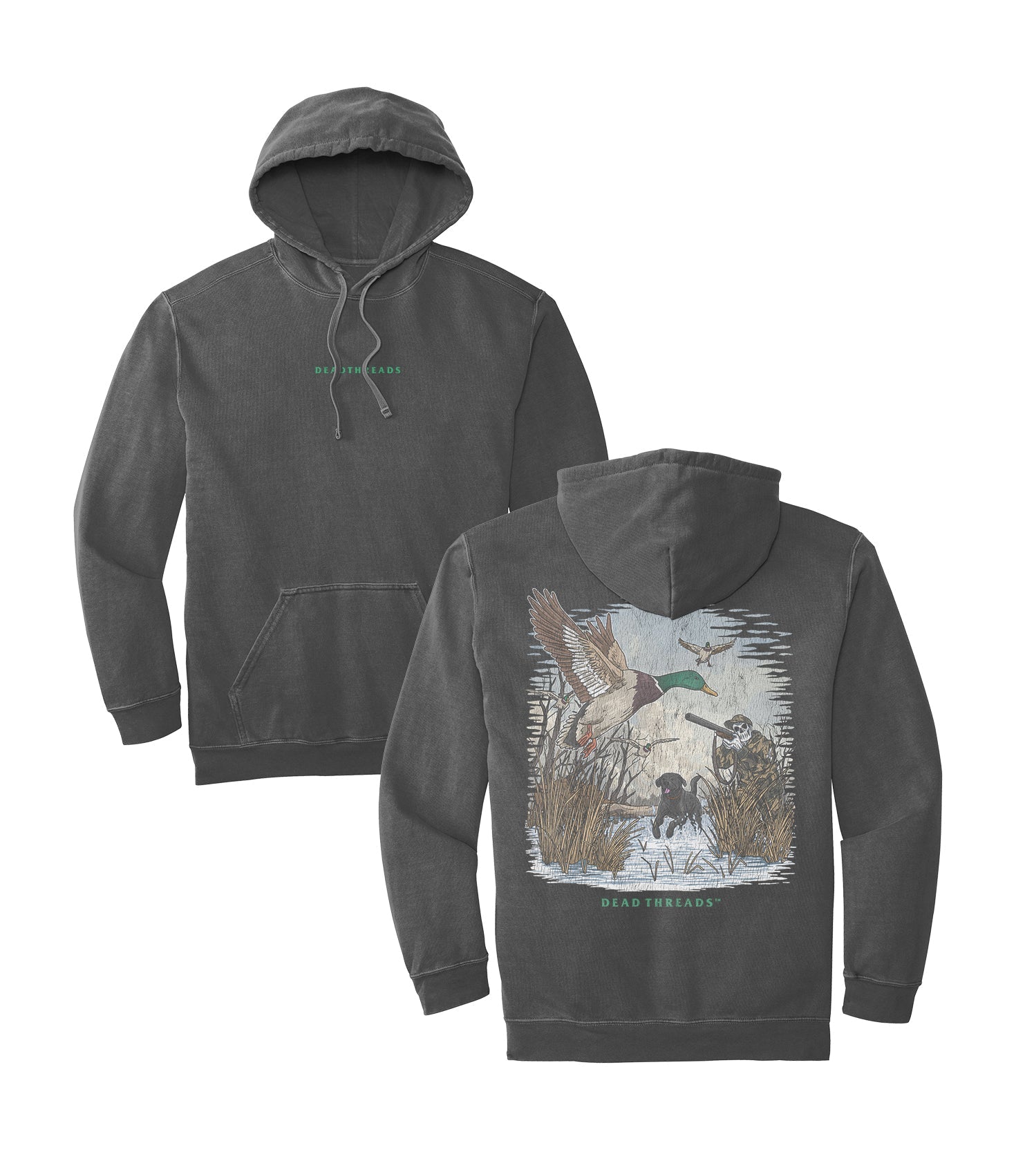 DUCK HUNTIN’ v2 - “DT ESSENTIAL" HOODIE – Hoodie – Dead Threads Apparel
