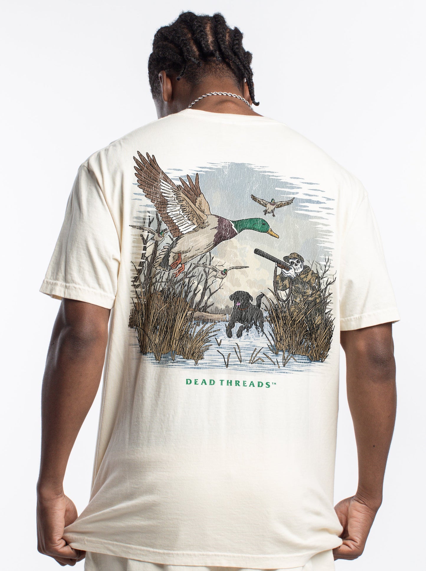 DUCK HUNTIN’ v2 - “DT ESSENTIAL" PREMIUM T - SHIRT – T-Shirt – Dead Threads Apparel