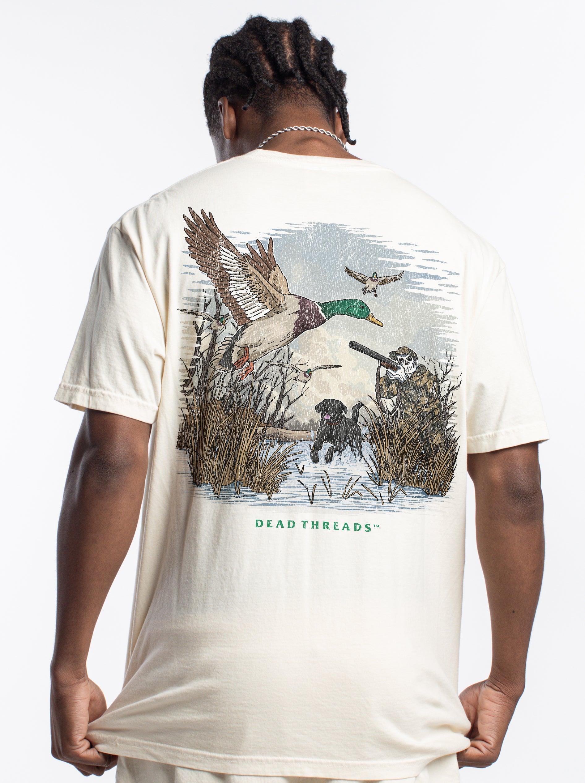 DUCK HUNTIN’ v2 - “DT ESSENTIAL" PREMIUM T - SHIRT – T-Shirt – Dead Threads Apparel