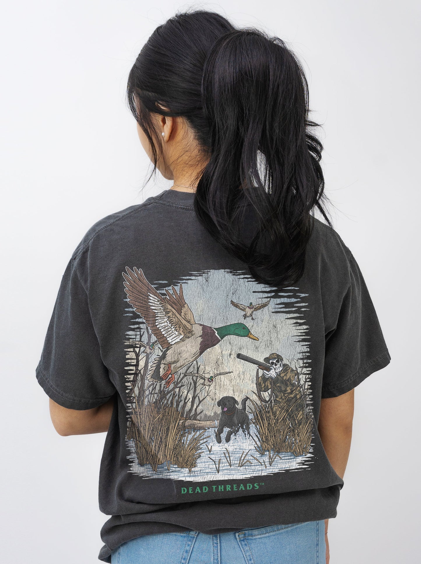 DUCK HUNTIN’ v2 - “DT ESSENTIAL" PREMIUM T - SHIRT – T-Shirt – Dead Threads Apparel