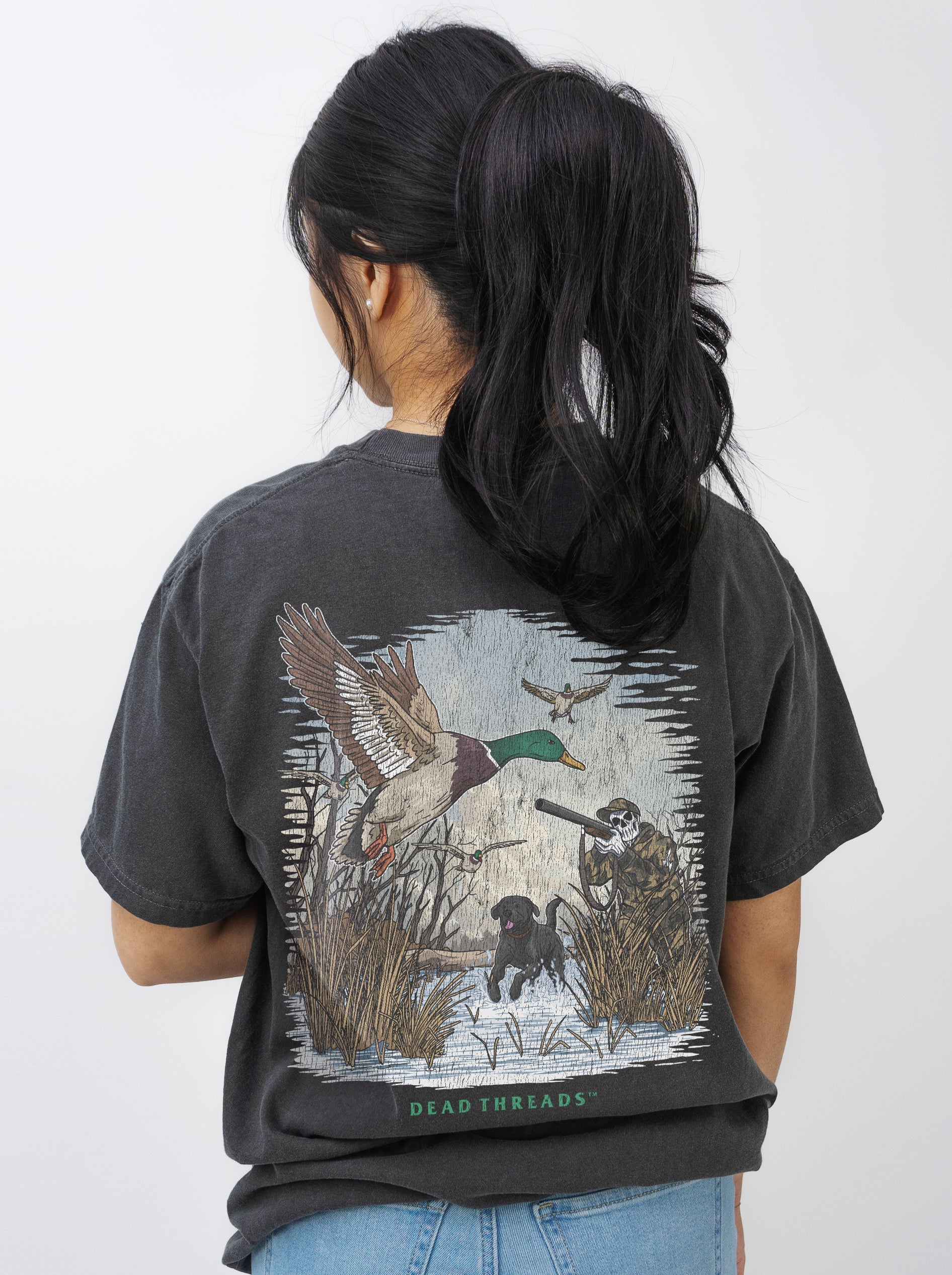 DUCK HUNTIN’ v2 - “DT ESSENTIAL" PREMIUM T - SHIRT – T-Shirt – Dead Threads Apparel