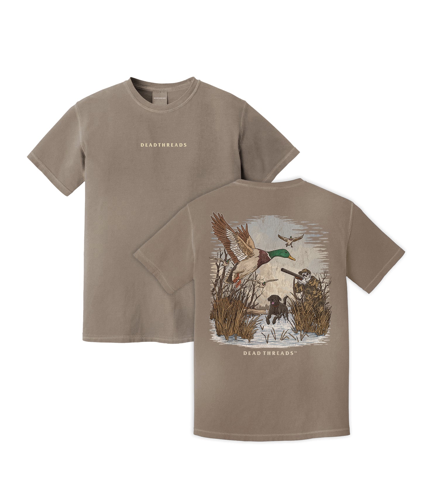 DUCK HUNTIN’ v2 - “DT ESSENTIAL" PREMIUM T - SHIRT – T-Shirt – Dead Threads Apparel