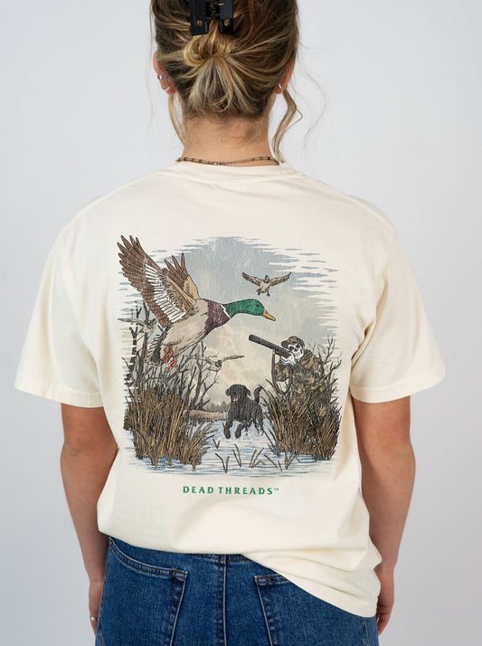 DUCK HUNTIN’ v2 - “DT ESSENTIAL" PREMIUM T - SHIRT – T-Shirt – Dead Threads Apparel