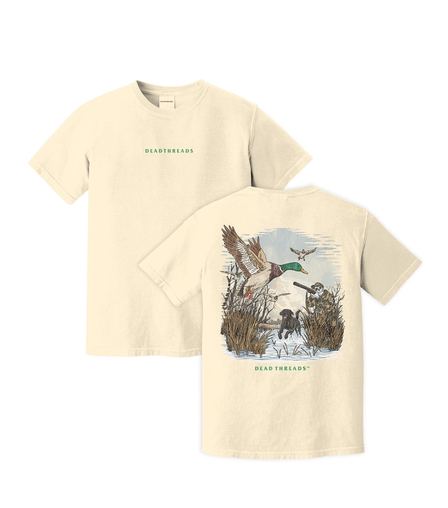 DUCK HUNTIN’ v2 - “DT ESSENTIAL" PREMIUM T - SHIRT – T-Shirt – Dead Threads Apparel
