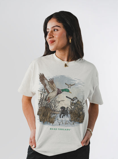 DUCK HUNTIN’ v2 – T-Shirt – Dead Threads Apparel