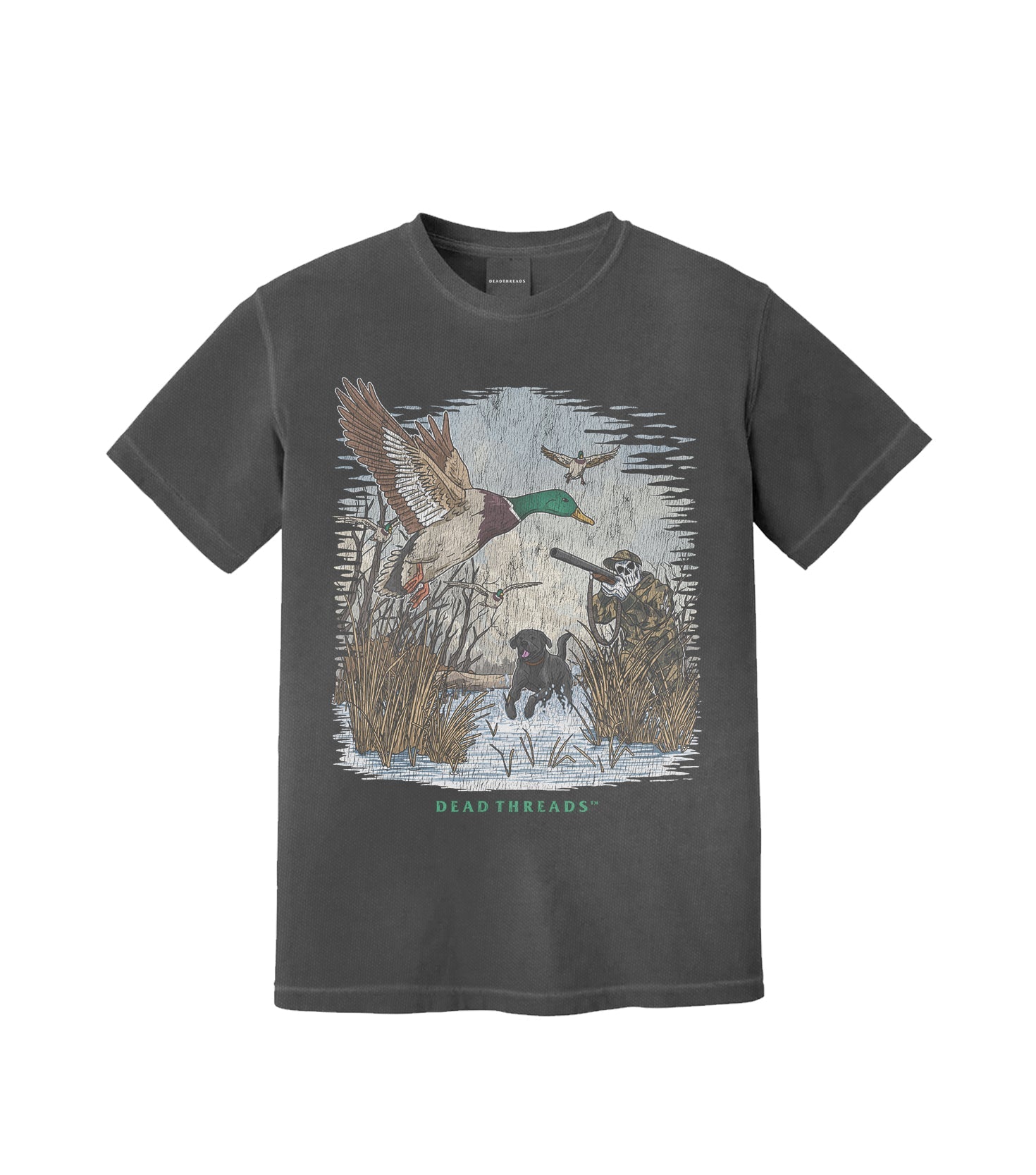 DUCK HUNTIN’ v2 – T-Shirt – Dead Threads Apparel