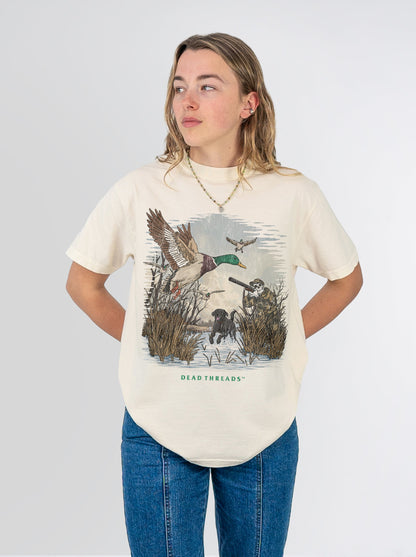 DUCK HUNTIN’ v2 – T-Shirt – Dead Threads Apparel