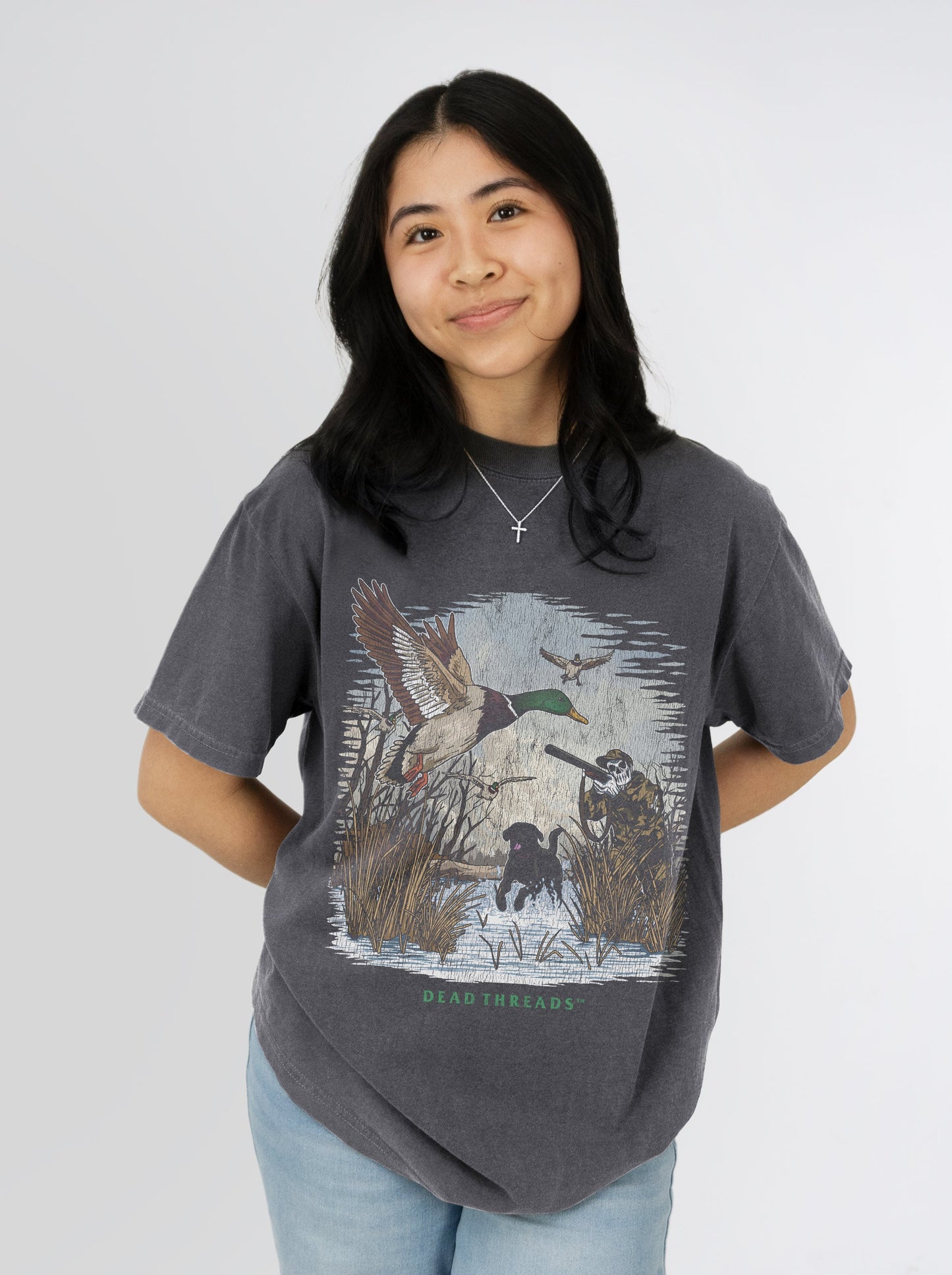 DUCK HUNTIN’ v2 – T-Shirt – Dead Threads Apparel