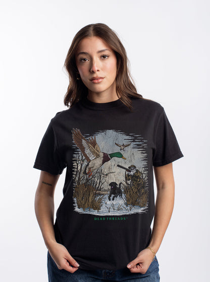 DUCK HUNTIN’ v2 – T-Shirt – Dead Threads Apparel
