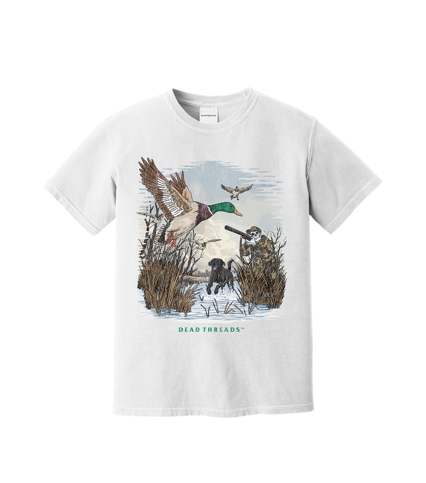 DUCK HUNTIN’ v2 – T-Shirt – Dead Threads Apparel