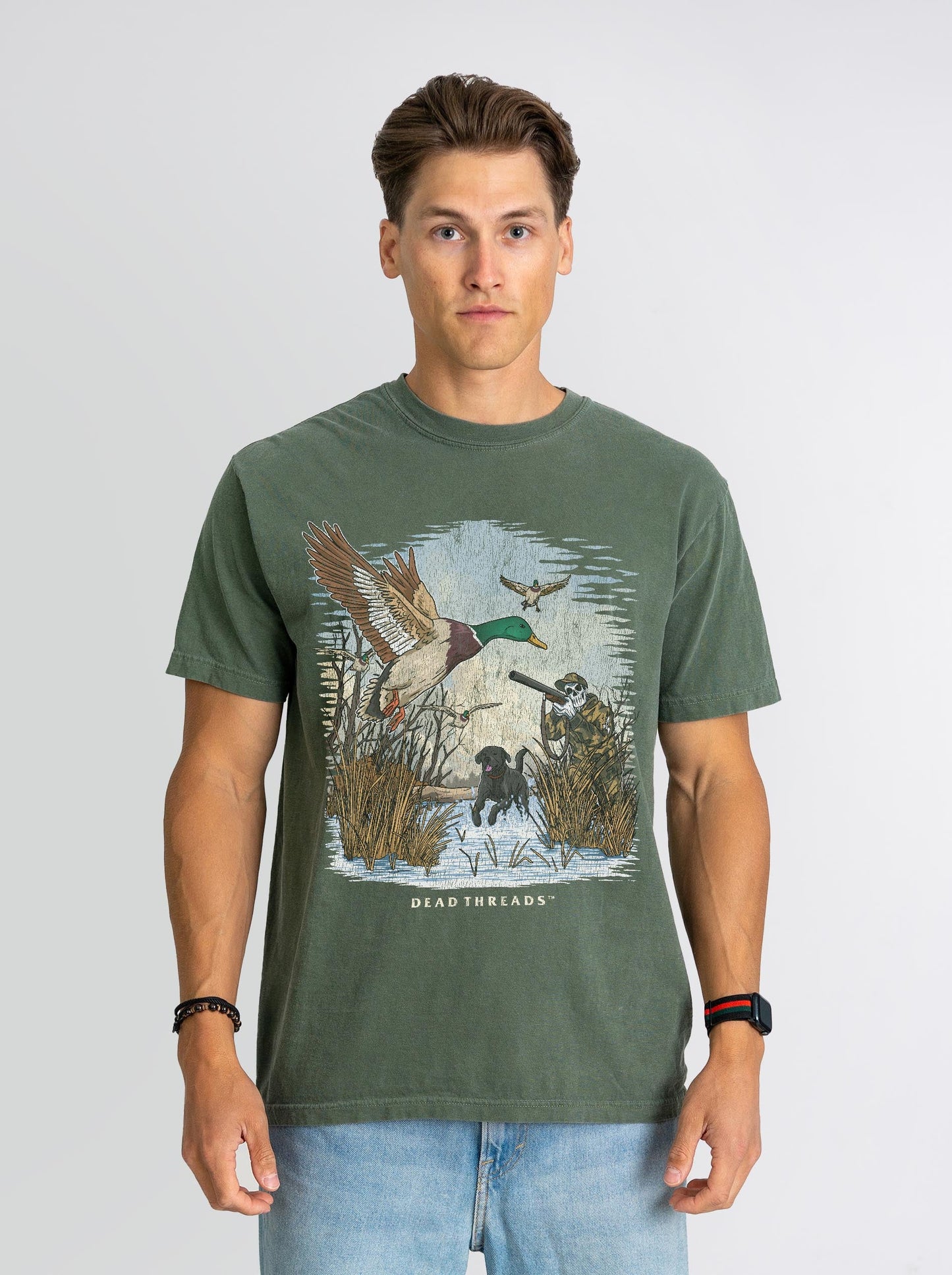 DUCK HUNTIN’ v2 – T-Shirt – Dead Threads Apparel
