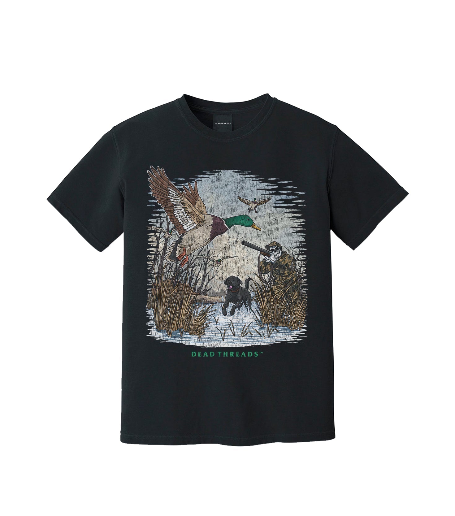 DUCK HUNTIN’ v2 – T-Shirt – Dead Threads Apparel