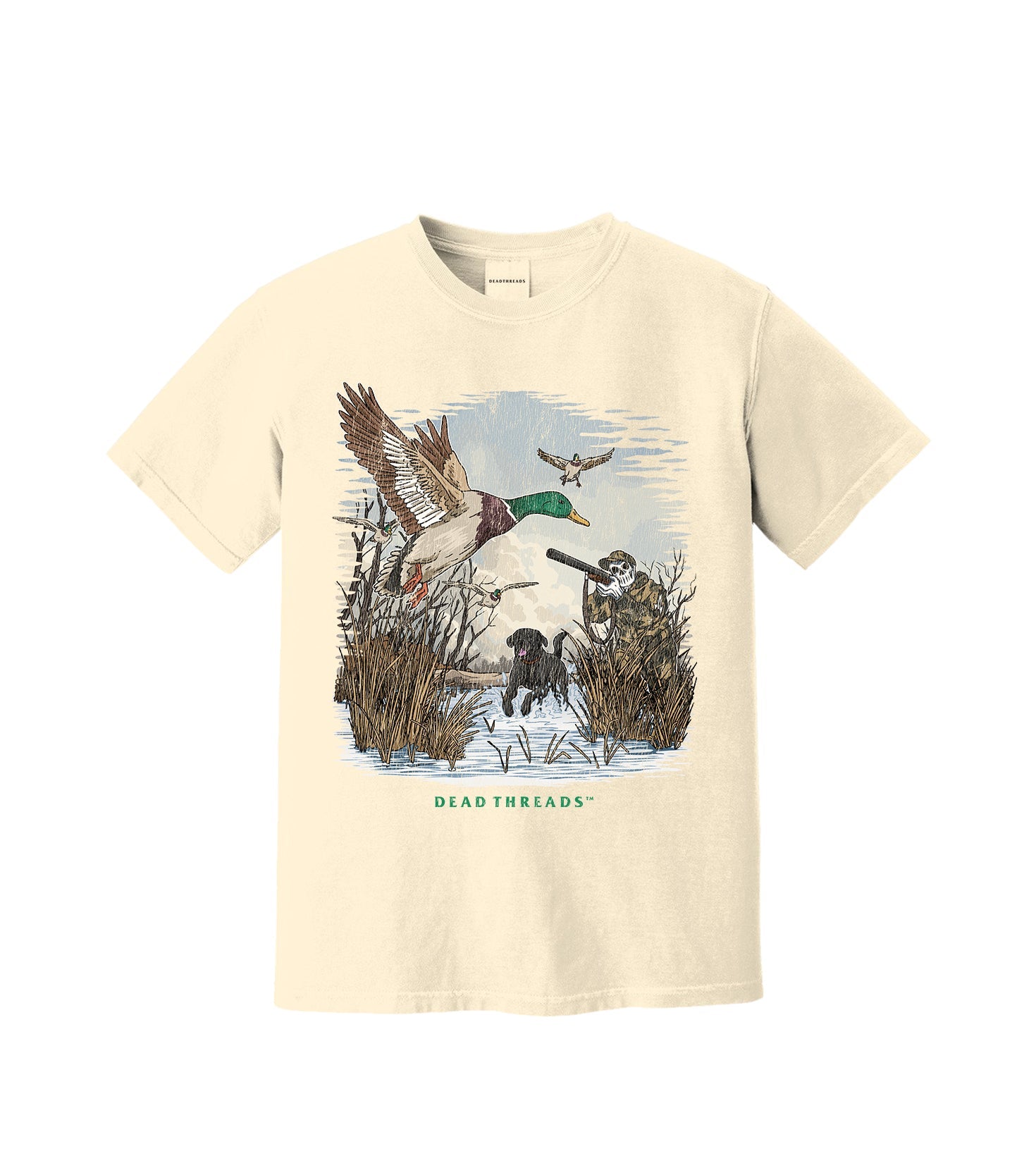 DUCK HUNTIN’ v2 – T-Shirt – Dead Threads Apparel