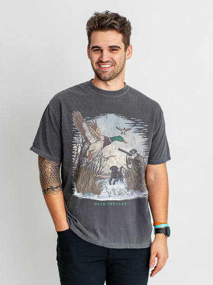 DUCK HUNTIN’ v2 – T-Shirt – Dead Threads Apparel
