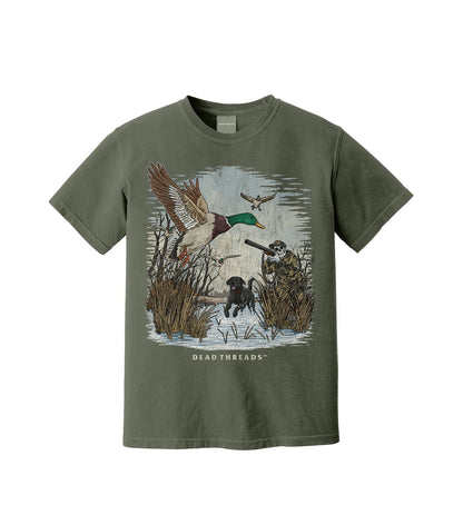 DUCK HUNTIN’ v2 – T-Shirt – Dead Threads Apparel