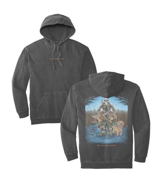 DUCK HUNTIN’ YELLOW LAB - “DT ESSENTIAL" HOODIE – Hoodie – Dead Threads Apparel