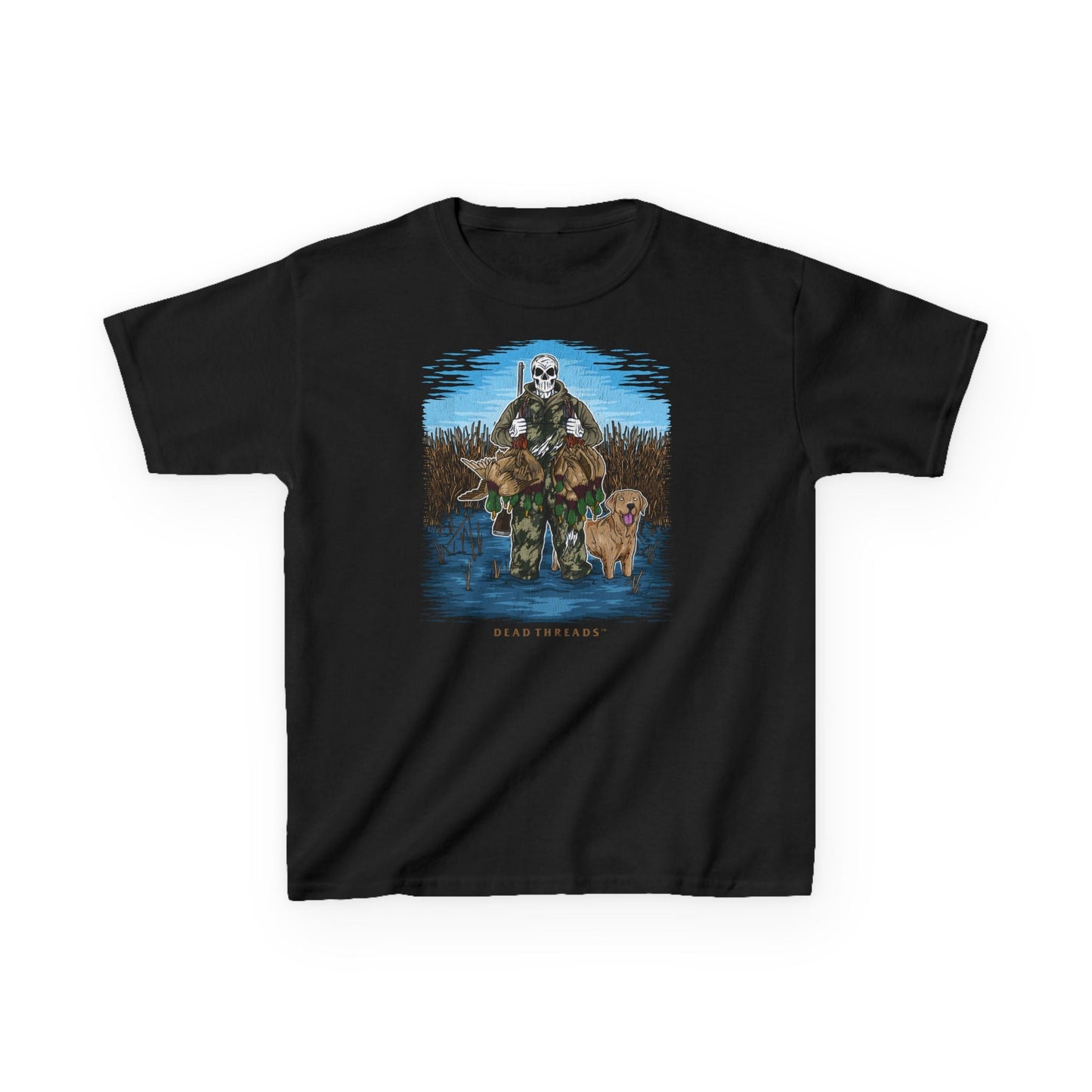 DUCK HUNTIN’ YELLOW LAB - KIDS – Kids clothes – Dead Threads Apparel